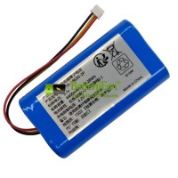 Batterij voor PLC XB-8102 YJ18650-2P [Vervangende batterij]